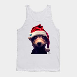 Grumpy Christmas Dog Tank Top